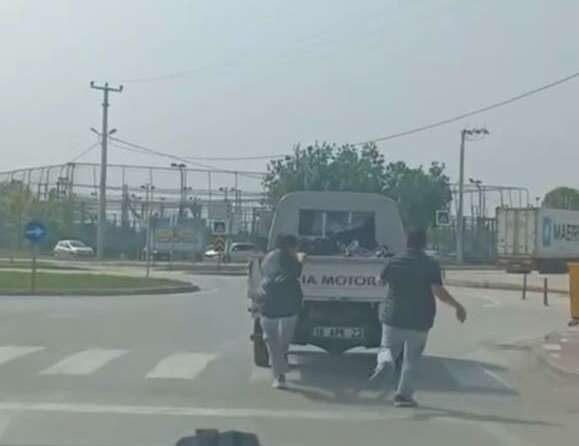 Bursa’da gençlerin tehlikeli oyunu