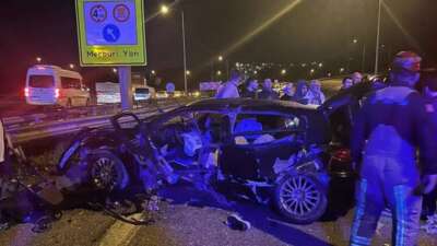 Bursa otobanında feci kaza: 20 yaşındaki gence son veda