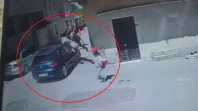 Hatay’daki feci kazada ölümden kıl payı kurtulan küçük kızın o anları kamerada