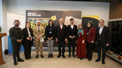 İnegöl Belediyesi nöbetçi kitaphanelerin ödüllerini aldı