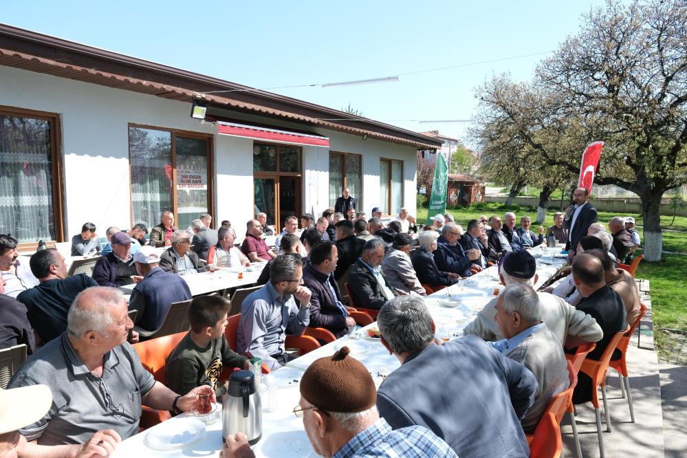 Başkan Tayır, Orhanelili vatandaşlar ile kahvaltıda buluştu