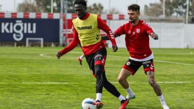 Samsunspor, Alanyaspor maçı hazırlıklarını sürdürdü