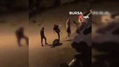 Bursa’da bayıltana kadar dayak! O anlar kamerada