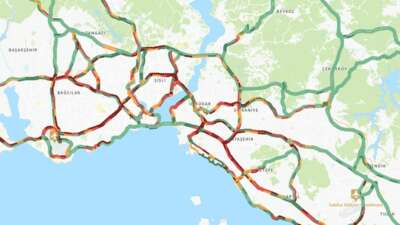 Deprem sonrası trafik yoğunluğu yüzde 76’ya çıktı