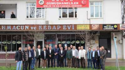 Bursalı Gümüşhaneliler bayramlaştı