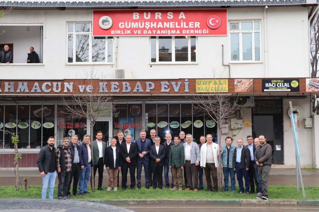 Bursalı Gümüşhaneliler bayramlaştı
