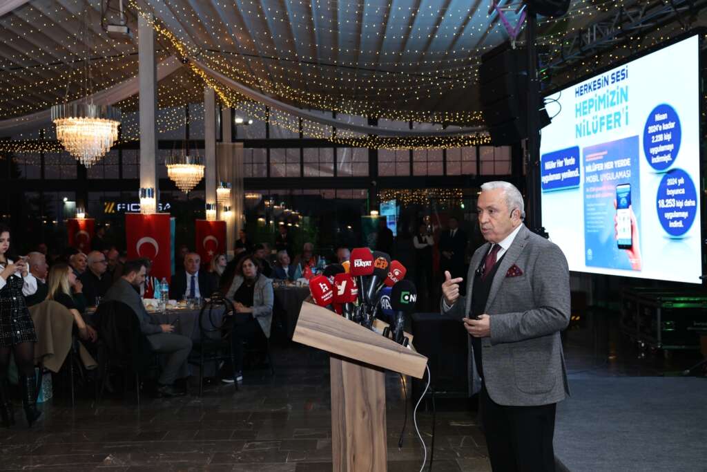 Başkan Şadi Özdemir Nilüfer’de bir yılı anlattı