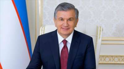Özbekistan Cumhurbaşkanı Mirziyoyev, TBMM Başkanı Kurtulmuş’u kabul etti