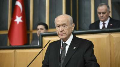 MHP’den Bahçeli paylaşımı: Daha yolun yarısı var!