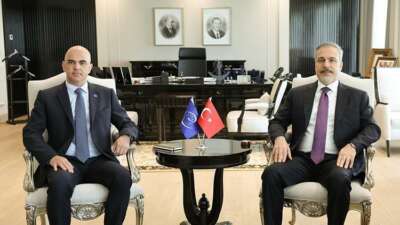 Bakan Fidan, Avrupa Konseyi Genel Sekreteri Berset ile görüştü