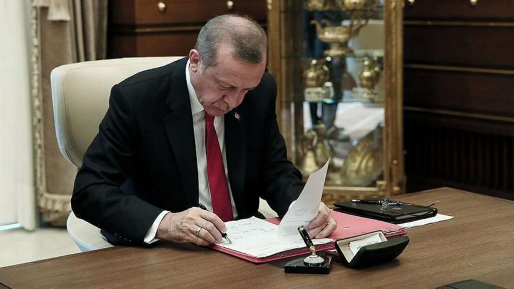Cumhurbaşkanı Erdoğan’dan çok sayıda atama