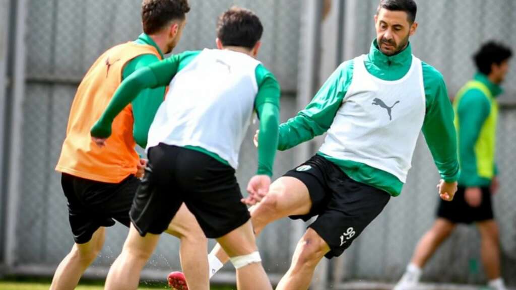 Bursaspor taktik çalışmalar yaptı
