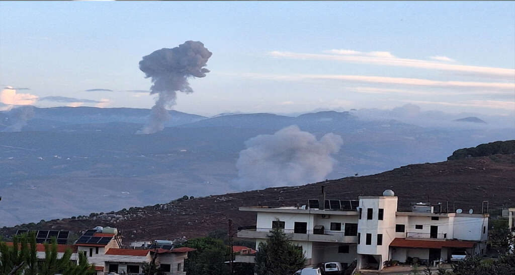 İsrail, Lübnan’ı vurdu