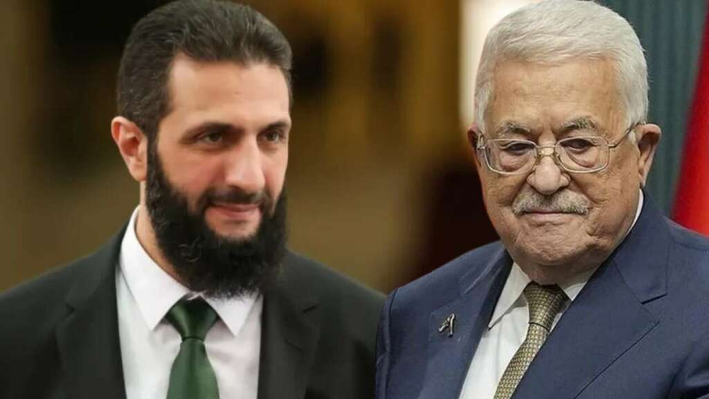 Abbas, eş-Şara ile görüştü