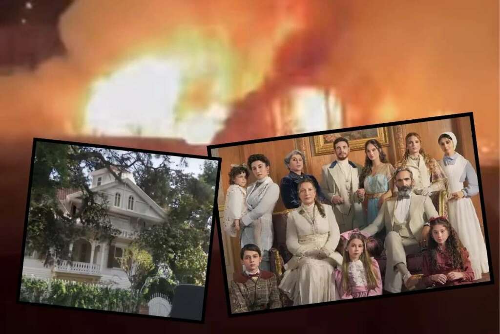 Şakir Paşa Ailesi’nin çekildiği konakta bir yangın daha! 1 ölü
