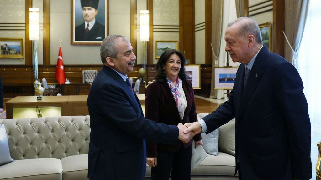 Cumhurbaşkanı Erdoğan-DEM Parti görüşmesi sona erdi
