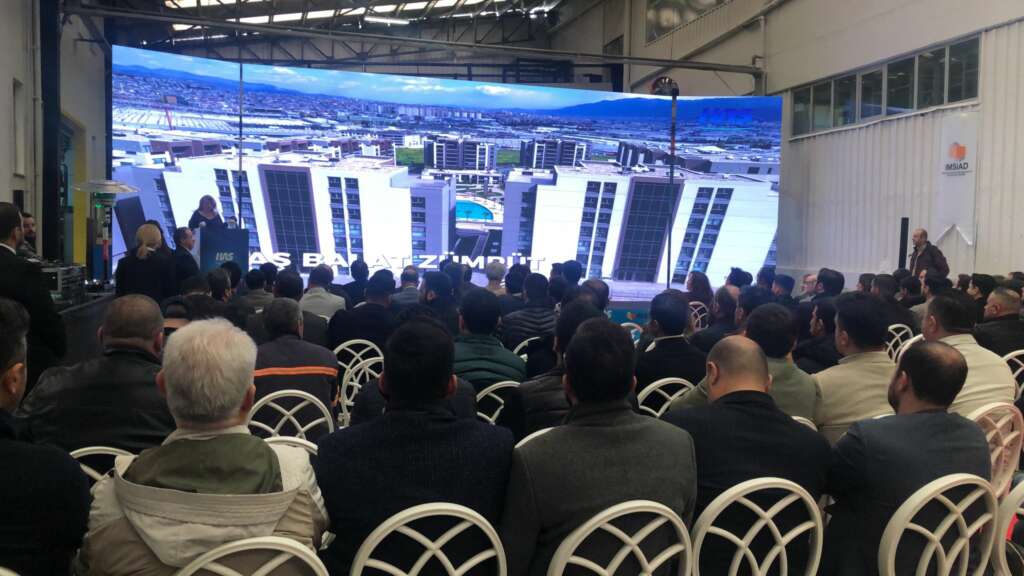 Bursa’da sanayici-müteahhit buluşması