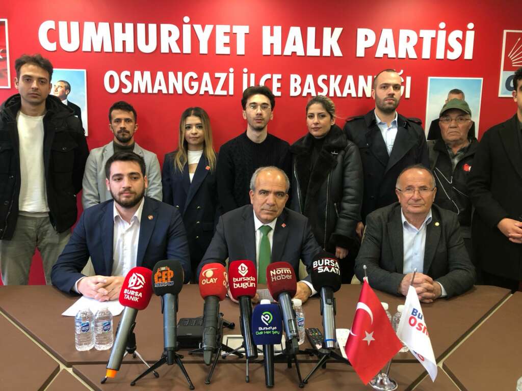 CHP Osmangazi’den Ekrem İmamoğlu açıklaması