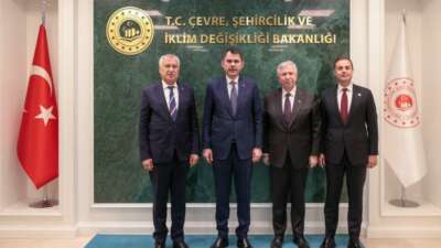 Dikkat çeken zirve! Bakan Kurum, Mansur Yavaş ve iki CHP’li başkanla bir araya geldi