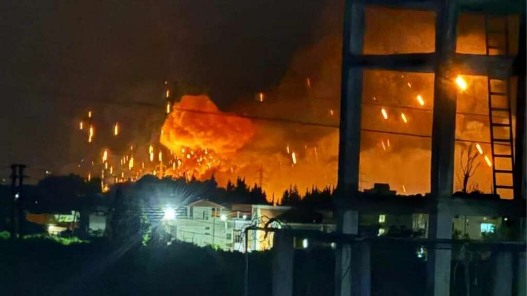 İsrail, Suriye Devlet Başkanlığı Sarayı’nın yakınını vurdu