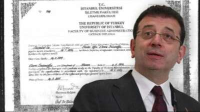 Ekrem İmamoğlu’nun diploması silindi