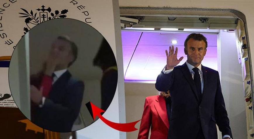 Macron’un eşinden tokat yediği iddiası