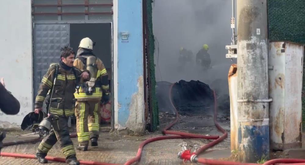 Bursa’da fabrika yangını