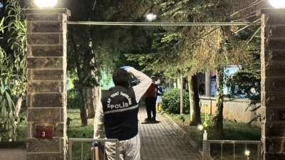 Apartman dairesinde yangın