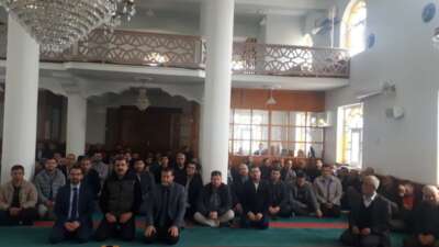 Bursa’da orman yangınlara karşı cami cemaati bilgilendirildi