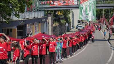 Bursa’da 19 Mayıs coşkusu