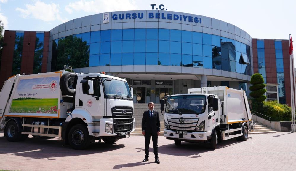 Gürsu’ya hibe araç desteği