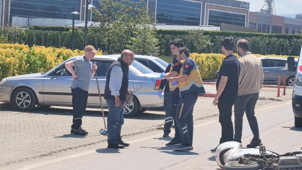 Bursa’da kaza sonrası şoka girdi!