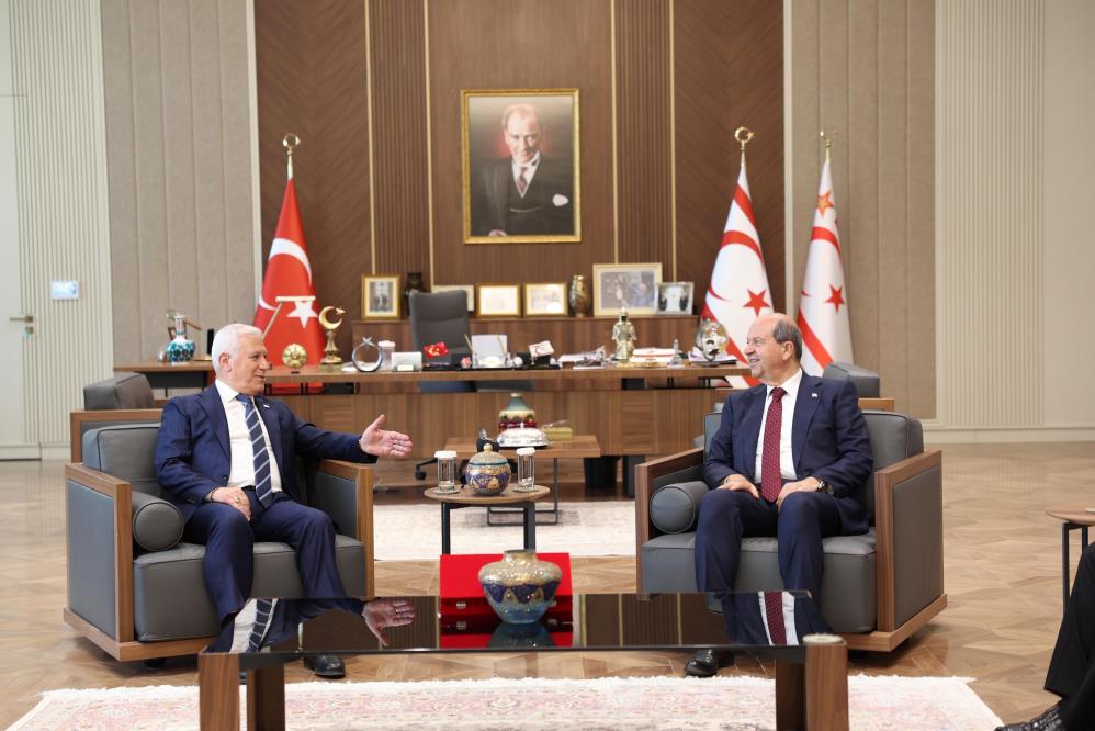 Başkan Bozbey’den KKTC Cumhurbaşkanı Tatar’a ziyaret