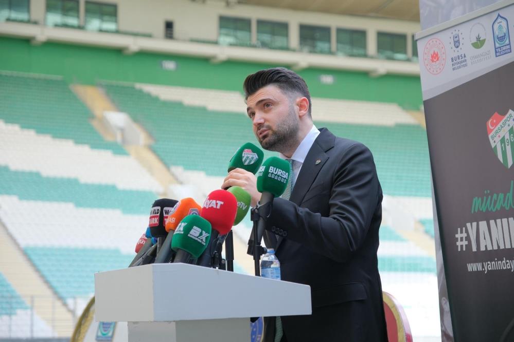 Bursaspor Başkanı Enes Çelik: Yeni sezon bambaşka olacak
