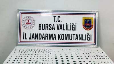 Bursa’da jandarmadan tarihi eser operasyonu: 1 tutuklama