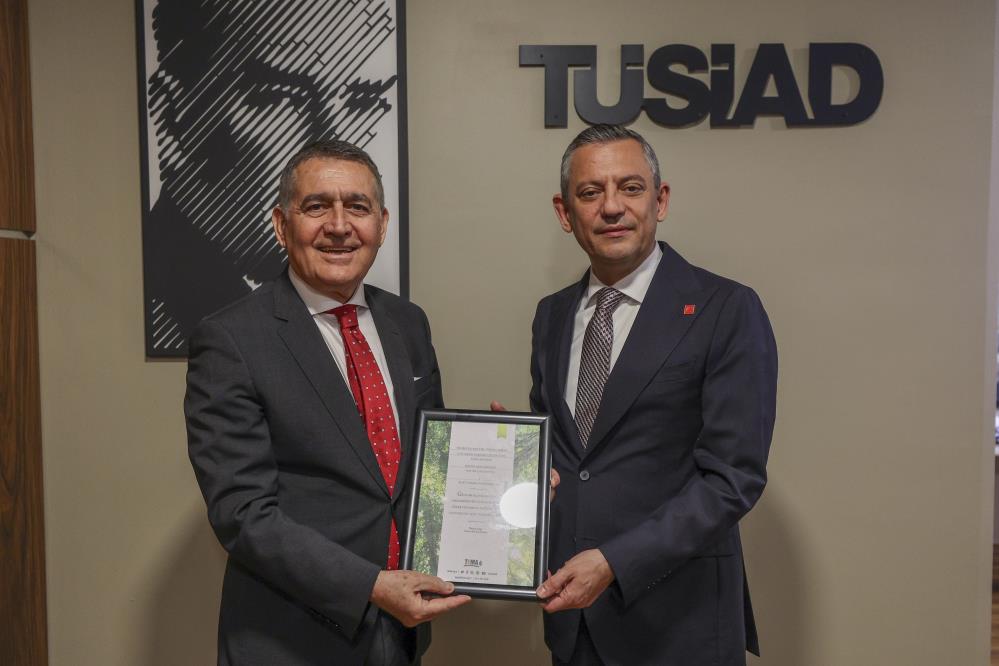 Özgür Özel, TÜSİAD’ı ziyaret etti