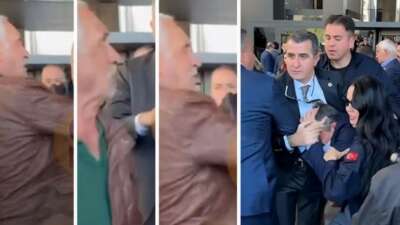 Özgür Özel’e yumruk atan saldırganın kimliği belli oldu: Evlat katili çıktı!
