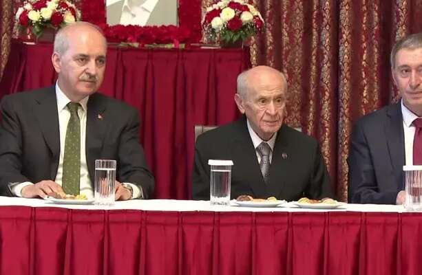 Devlet Bahçeli 99 gün sonra Meclis’te: Sırrı Süreyya Önder için yapılan törene katıldı