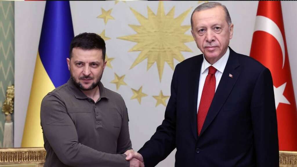 Erdoğan-Zelenski görüşmesi başladı!