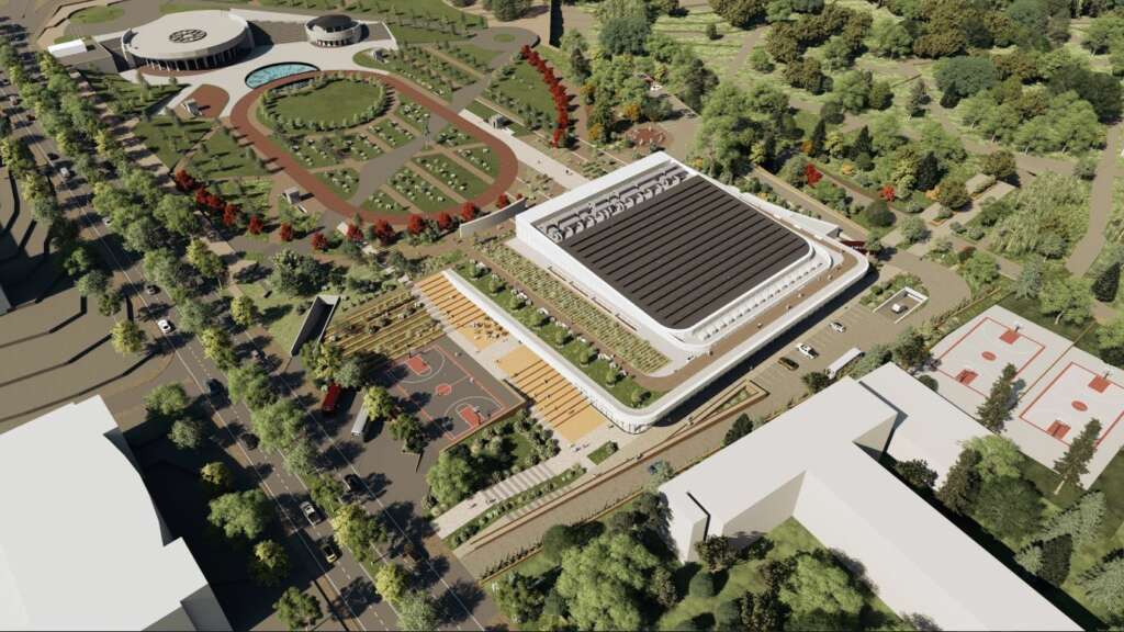 Atatürk Spor Salonu’nun temeli törenle atıldı