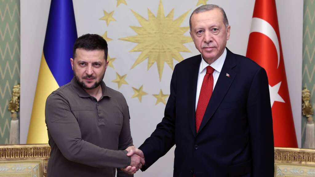 Cumhurbaşkanı Erdoğan, Ukrayna Devlet Başkanı Zelenskiy ile bir araya gelecek
