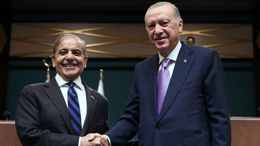Pakistan Başbakanı Şerif’ten Cumhurbaşkanı Erdoğan’a teşekkür