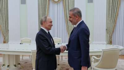 Rusya Devlet Başkanı Putin, Bakan Fidan’ı kabul etti