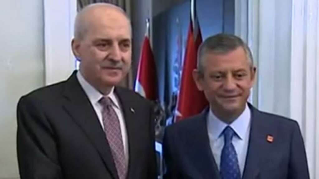 TBMM Başkanı Kurtulmuş ile CHP lideri Özel görüştü! Gündem terörsüz Türkiye