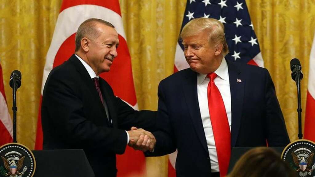 Trump: Erdoğan’la görüşmemin ardından Suriye’ye yaptırımları kaldırıyoruz