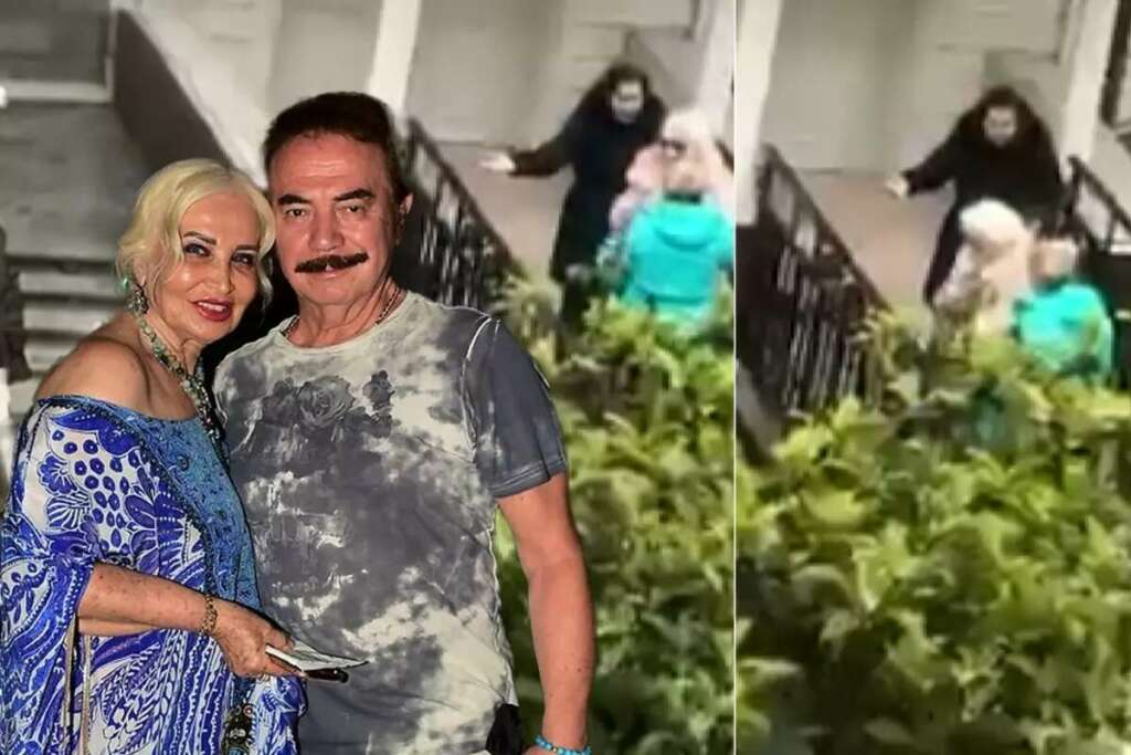 Orhan Gencebay’ın eşi Sevim Emre yalı komşusuyla tartıştı Orhan Gencebay’ın eşi Sevim Emre yalı komşusuyla tartıştı