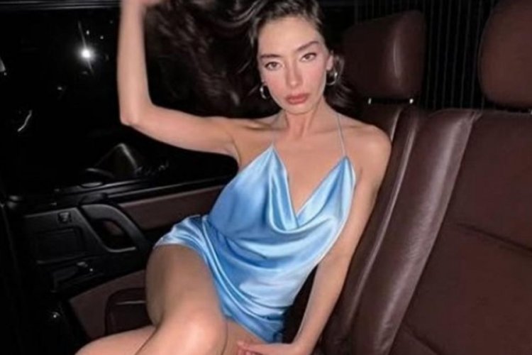 Neslihan Atagül’ün yataktaki pozları olay oldu!