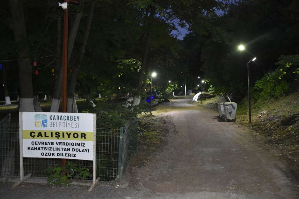 Bursa’da piknik alanı yeni sezona ışıl ışıl giriyor