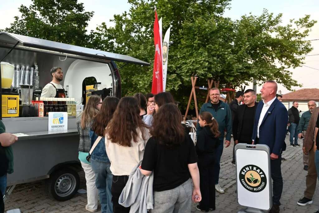 Bursa’da Gezici kafeye büyük ilgi