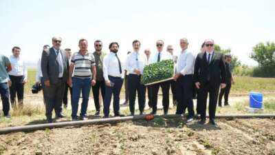 Yenişehir’in tarım ürünleri Libya’ya ihracat edilecek